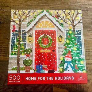 Galison 'Home for the Holidays' puzzle